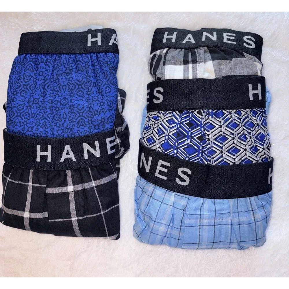Hanes Ultimate Tagless Boxers - No Gap Fly - Men's XL